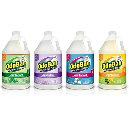 Odoban OdoBan Odor Eliminator & Disinfectant, 1 Gallon Concentrate Scent Assortment BND03467